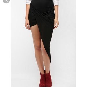 Sparkle & Fade Asymmetric skirt